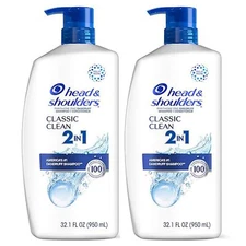 	Head & Shoulders 2-in-1 Classic Clean Anti-Dandruff Shampoo & Conditioner Twin	
