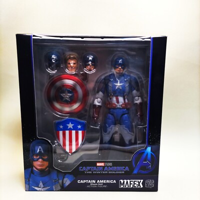 MAFEX CAPTAIN AMERICA (Classic Suit) Figure Medicom Toy No.220 Action Figure New