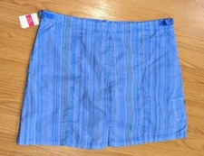 NWT Fresh Produce Lilac Striped Skort - XXL