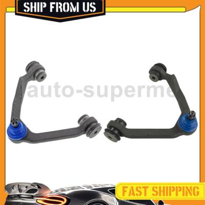 Front Upper Complete Control Arm 2PCS For 1997 Ford F-250 5.0L 4WD