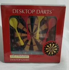 DESKTOP DARTS Life in Miniature DESKTOP GAMES - New in box!  Fun at Work!
