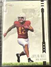 2025 Sage Football Black Jaylin Noel #37 Iowa State Cyclones