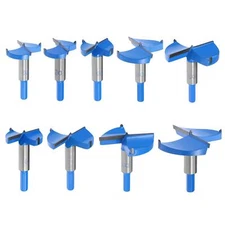 Forstner Bit Woodworking Drill Bit Sets Boring Hole Saw Cutter Carbide 45-95mm