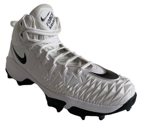 Nike Alpha Menace Pro 2 White Pure Platinum Football Cleats  display picture 2