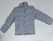 Penfield Trailwear Womens Xs Blue Puff Button Up Wool Jacket 80 Down 20 Feathers