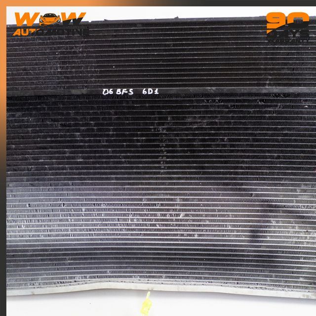 04-13 BENTLEY CONTINENTAL FLYING SPUR GT ENGINE COOLING RADIATOR AC CONDENSER OE