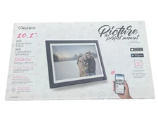 Aluratek 10" IPS LCD Wi-Fi Touchscreen Digital Photo Frame Black - PARTS ONLY