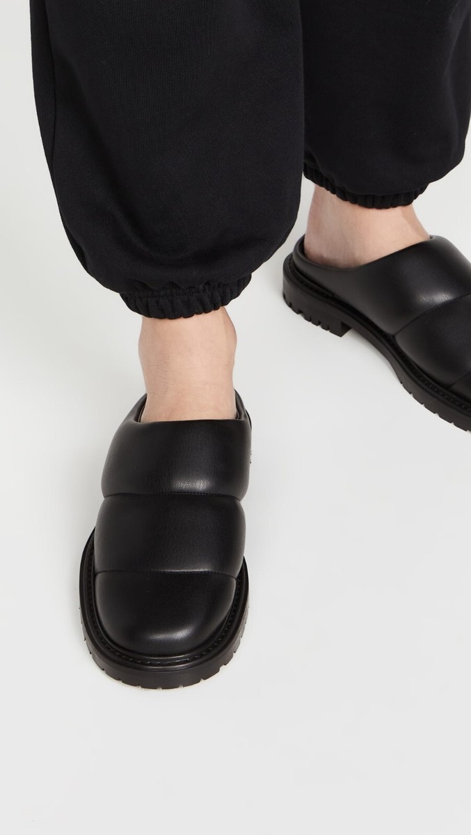 Staud leather mules Astro quilt STAUD Astro quilted vegan leather mules | NET-A-PORTER main image 2
