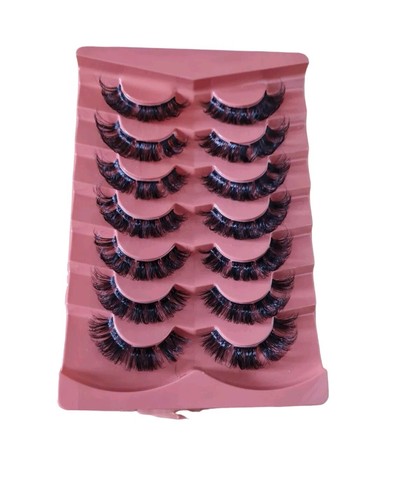 False Cluster Eyelashes Pack Of 7 Pair - Picture 3 of 5