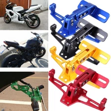 Motorcycle Fender Eliminator Kit License Plate Holder Bracket LED Tail Light New