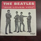 THE BEATLES SHE LOVES YOU SWAN RECORDS 45 SLEEVE ONLY! ORIG 1964 VG