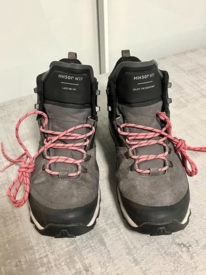 Trekkingschuhe Wanderschuhe von Quechua MH500 WTP EU 40 (Guter Zustand)