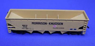 BACHMANN HO Scale Model Railroad Train Car Coal Ore Wagon Morrison Knudsen