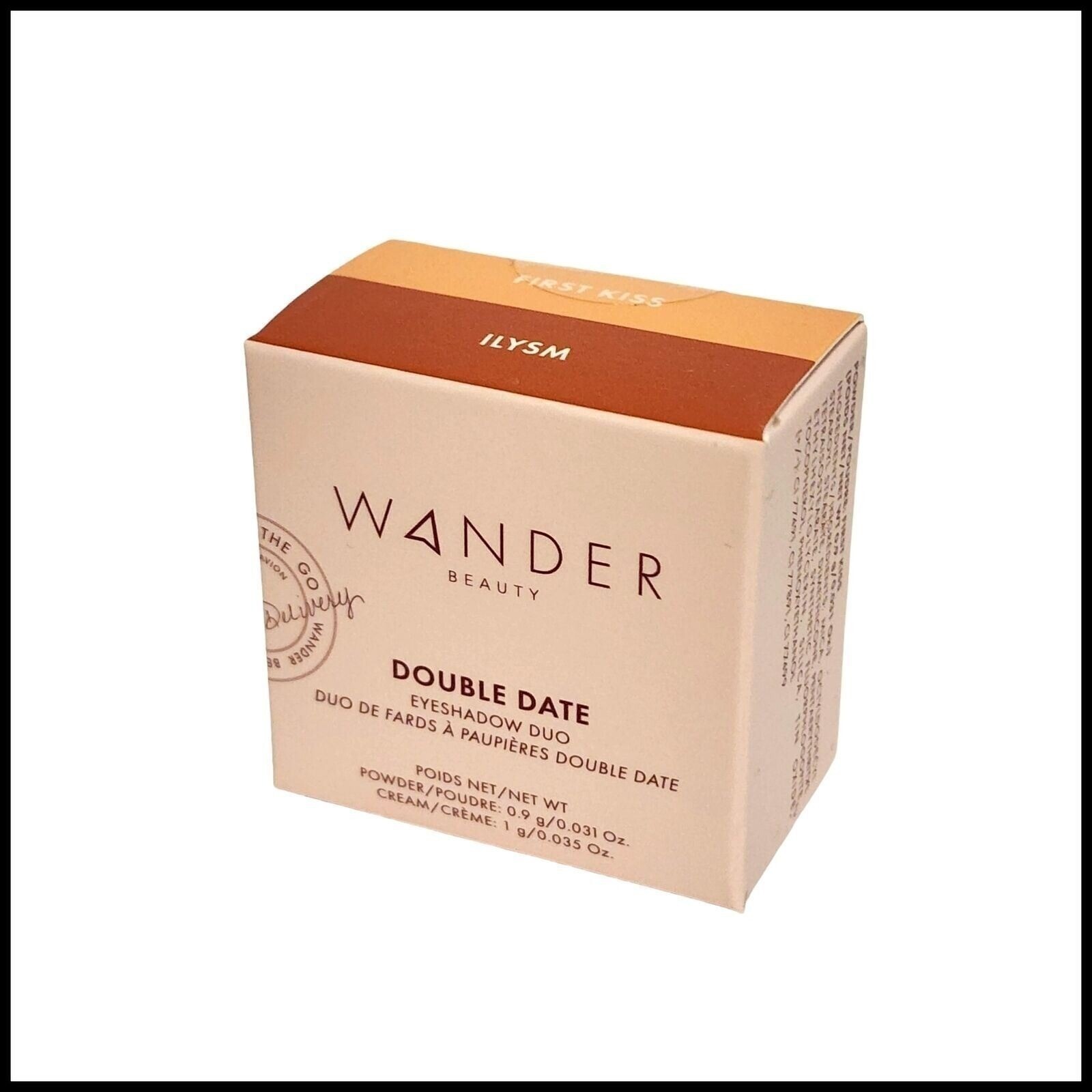 Wander Beauty Double Date Eyeshadow Duo First Kiss golden champagne - ILYSM 2890₽