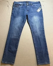 True Religion Rocco Jeans Mens 38 Blue Denim Relaxed Skinny Pocketed Men 38X31.