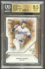 2025 Topps MVP Collection Baseball Shohei Ohtani Gold Foil /50 #24 BGS 9.5
