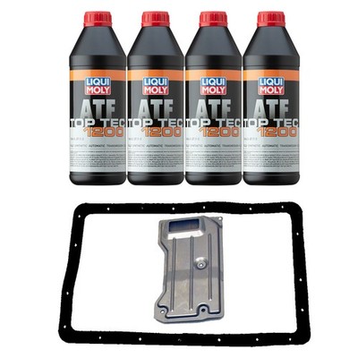 Liqui Moly 4L TopTec ATF 1200 Auto Trans Fluid Filter Kit for Cherokee Wrangler