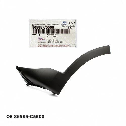 Genuine Front Bumper Lower Molding Left 2019-2020 Kia Sorento 86585-C5500 image 4