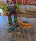 SCORPONOK 99.9% complete w/ stat card instructions Transformers G1 1987 Hasbro