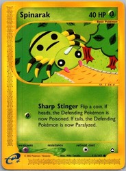 Spinarak 111/147 Aquapolis Common