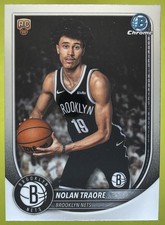 2025-26 Bowman Nolan Traore Chrome RC Rookie #BCV-19 Nets