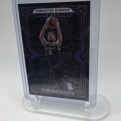 Panini 2021-22 Obsidian Domantas Sabonis 46/99 #24 Sacramento Kings NBA