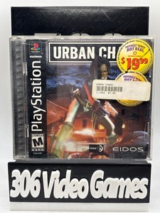 Jeu Urban Chaos PS1 COMPLET - Version PAL FR Avec Boîte, Notice, En Très Bon état