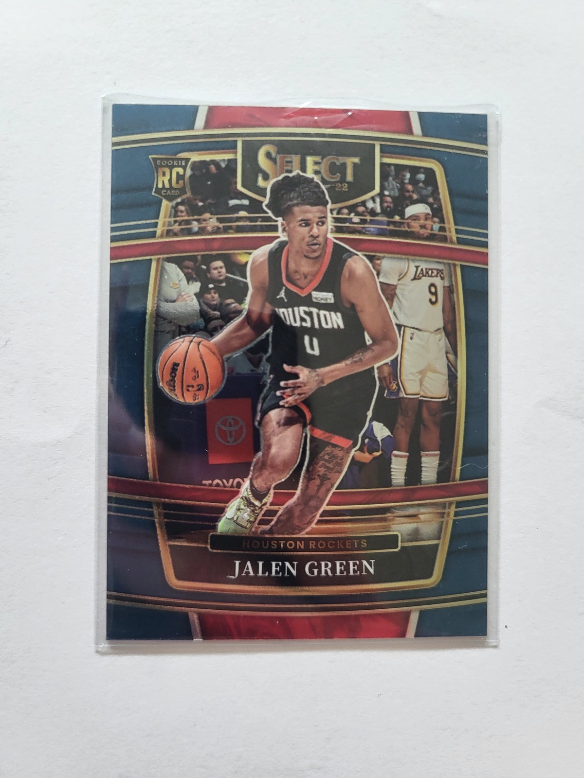 2021-22 Panini Select #7 Jalen Green Blue (Retail Base)