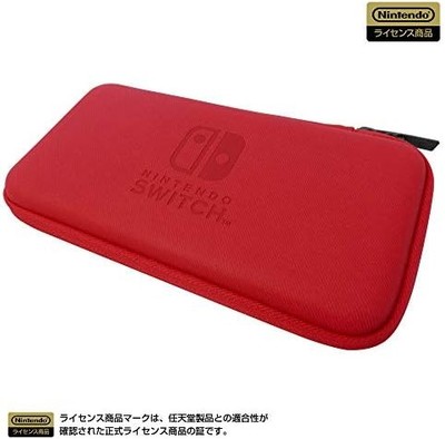 Slim hard pouch for Nintendo Switch Lite Red Nintendo Switch 45710 fromJAPAN
