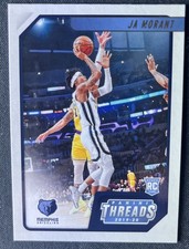 2019-20 Panini Chronicles Threads Ja Morant Rookie #84 Memphis Grizzlies RC Base