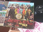 THE BEATLES-   Sergeant Pepper,   RARE 1969 UK 'ONE EMI BOX' LP + insert / inner