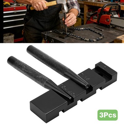 Chainsaw Chain Repair Tool Breaker Splitter / Rivet Kit for 325 1/4 3/8 LP 404''