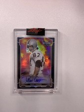 2022 Football Leaf Vibrance Dave Casper Autographed Card