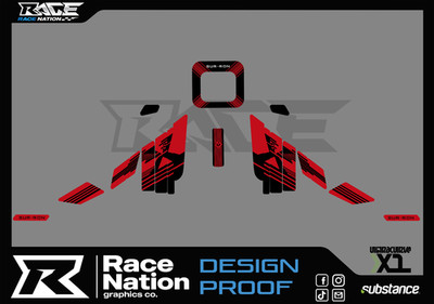 Surron OEM Grafik Kit, Sur ron Aufkleber, Sur-Ron Wrap, Sticker Stock Decals