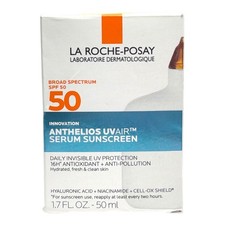  La Roche Posay SPF50 Anthelios UV Air Serum Sunscreen 1.7oz./50ml New