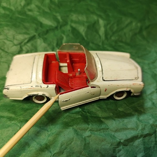 Tekno Mercedes 230 Sl Vintage Die Cast Model 1/43 Open Top #928 - Picture 22 of 22