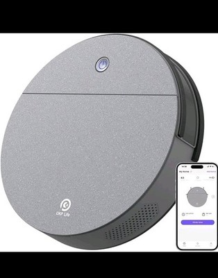 Robot Vacuum Cleaner Super-Thin 3600Pa Suction 150 Mins Runtime Gray OKP K4 NEW!