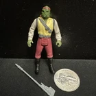Star Wars Vintage Barada Last 17  tight joints & good paint Minty WITH COIN