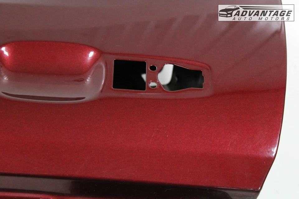 Jeep Grand Cherokee 2011-2021 puerta trasera derecha carcasa panel terciopelo rojo perla OEM Foto 4 de 4