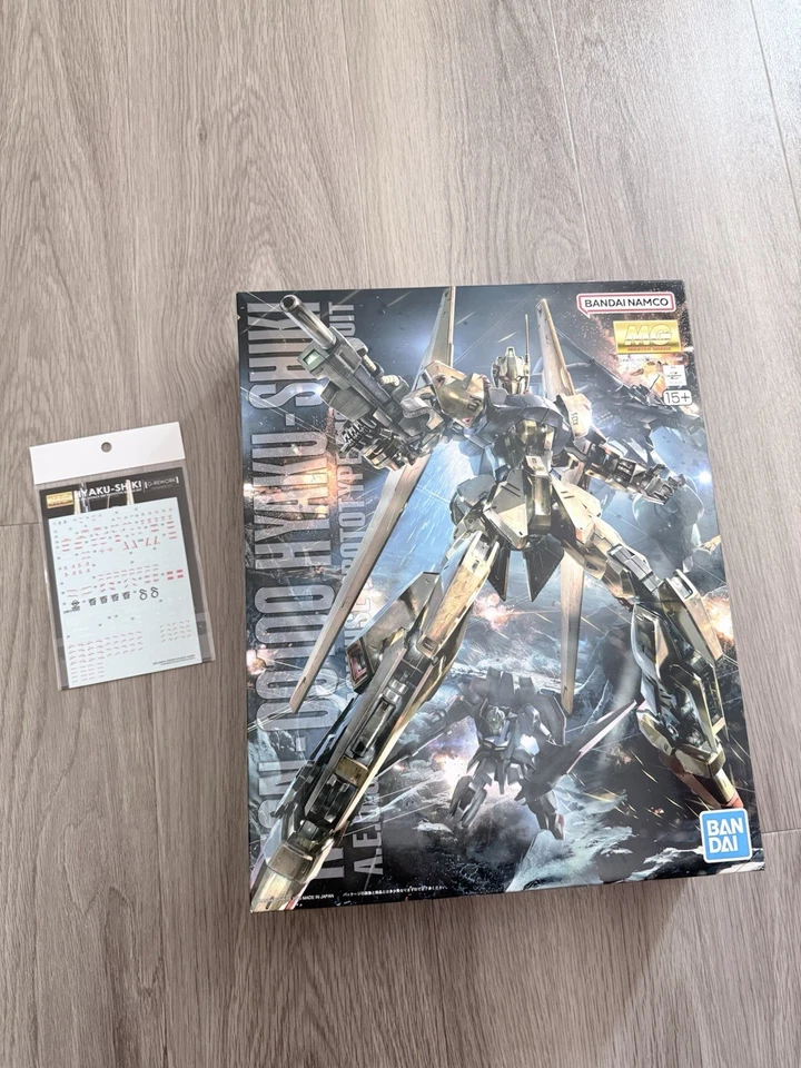 Bandai MG 1/100 Hyaku-Shiki Ver. 2.0 Model Kit With Grework Ghost Water Decal - Image 1 of 1