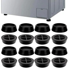4Pcs Furniture Anti Vibration Pad Noise-reducing Rubber Feet for Washing Machin