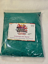 COLOR SPLASH - Emerald Green Colored Sand for Sand Art Crafts - 2 POUNDS