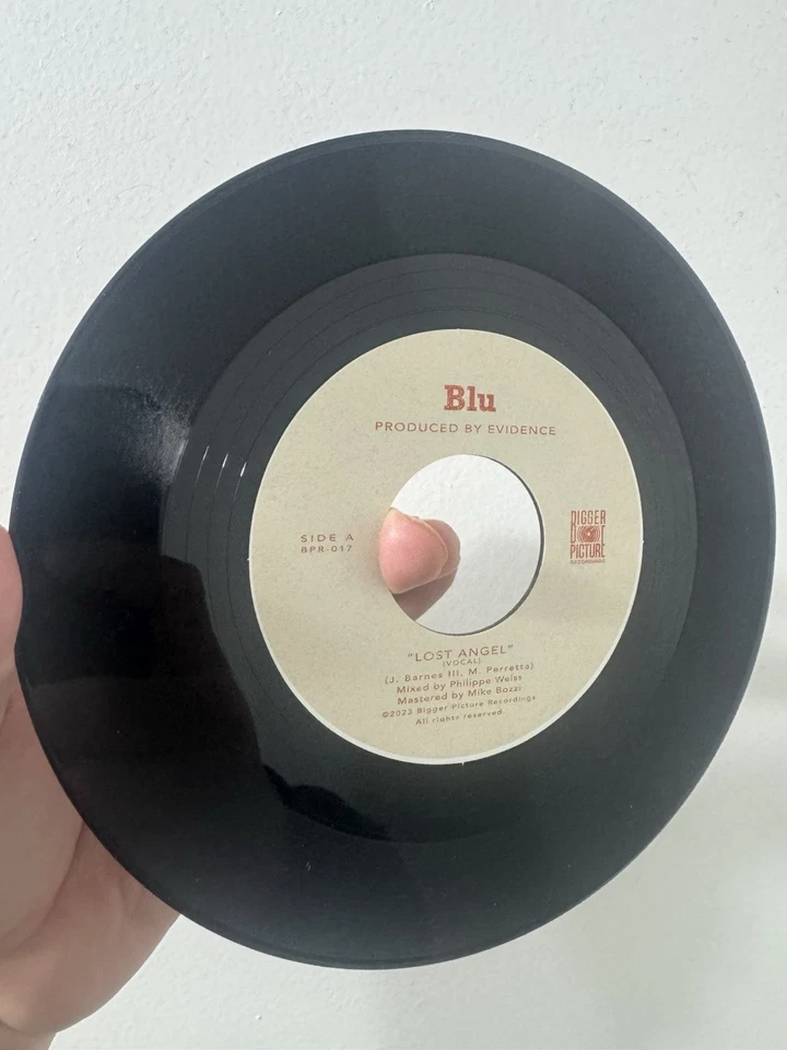 Blu and Evidence - Lost Angel W/ Instrumental - Mint Condition- Cover #1 Version - Image 4 of 4