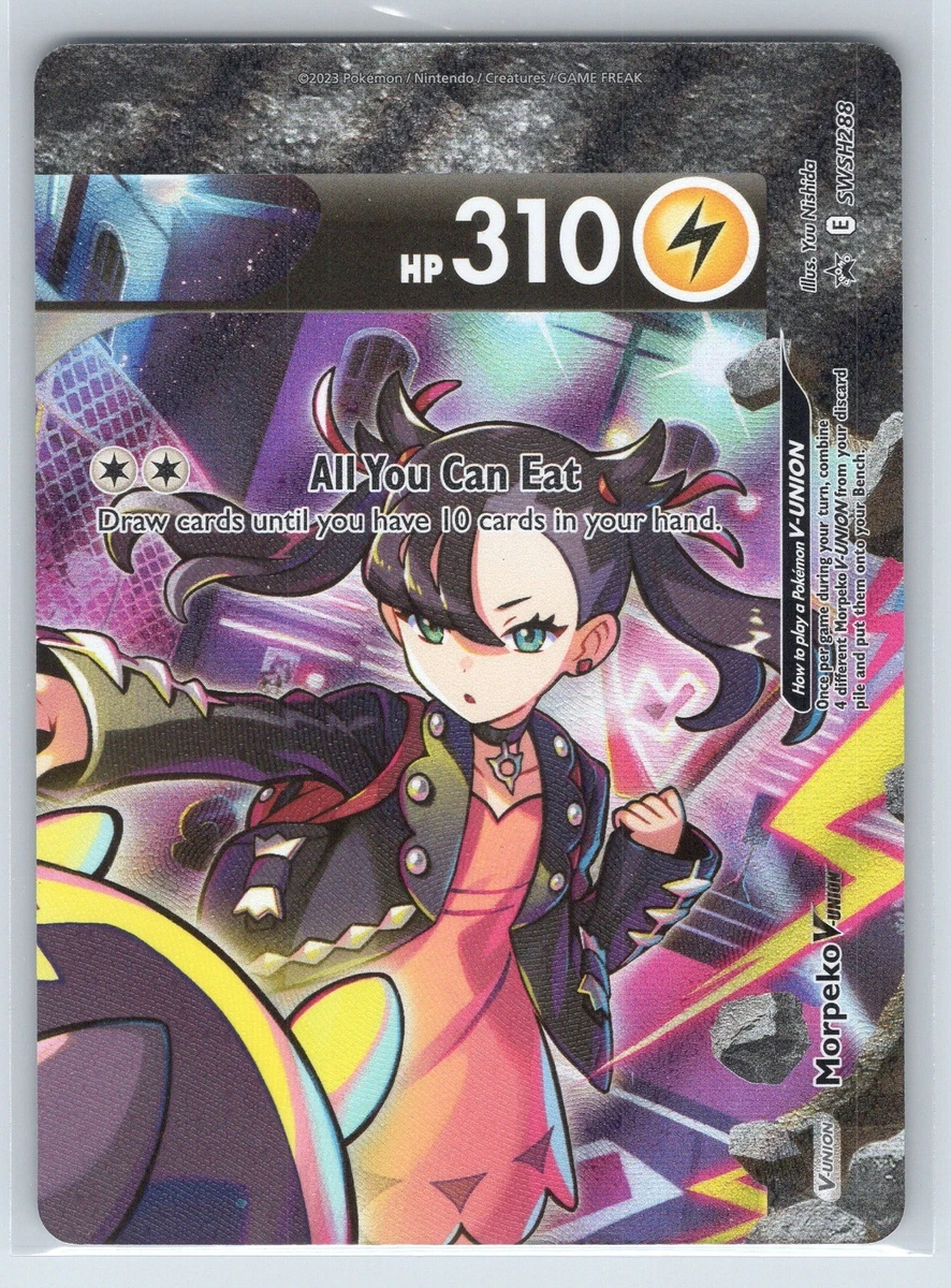 25+ Morpeko V-Union SWSH288 SWSH: Sword & Shield Promo Cards for