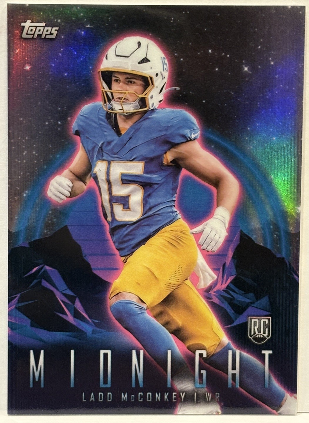 ⚡️ 2024 Topps Midnight - Ladd McConkey #52 (RC) 🌖 🔥