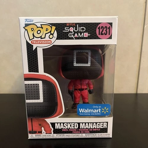 Funko Pop! Squid Game - Masked Manager #1231 Walmart Exclusive 