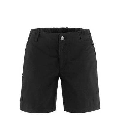 NEW - Official Fjallraven Womens Hoja Hybrid Shorts Black