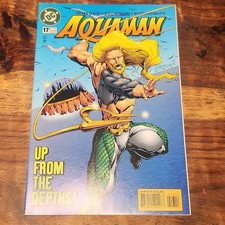 DC Comics Aquaman #17 Comic Book Peter David Jim Calafiore Numbers 1996