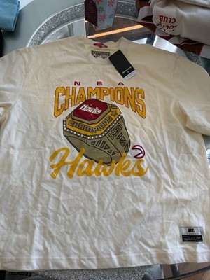 Mitchell & Ness Melody Ehsani Atlanta Hawks NBA Champions Shirt Women L White