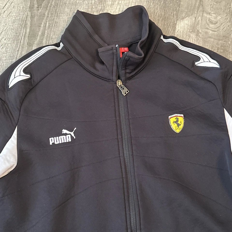 Chaqueta de Carreras Ferrari Scuderia Shell OMP Fórmula F-1 Oficial Para Hombre Talla S de Colección Foto 2 de 4